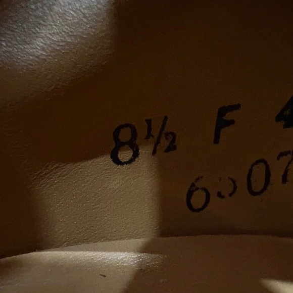 Willis and Geiger, Brothel Creeper Boot - Brown, size 8.5, vintage, EUC - Picture 14 of 15